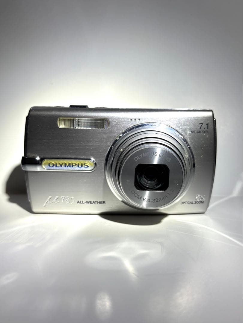 【完動品】OLYMPUS μ780 シルバー デジカメ