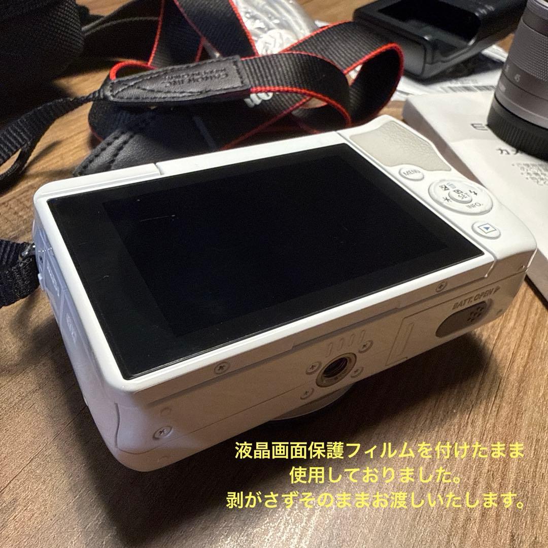 Canon EOS M10 ホワイト ミラーレス一眼レフカメラ