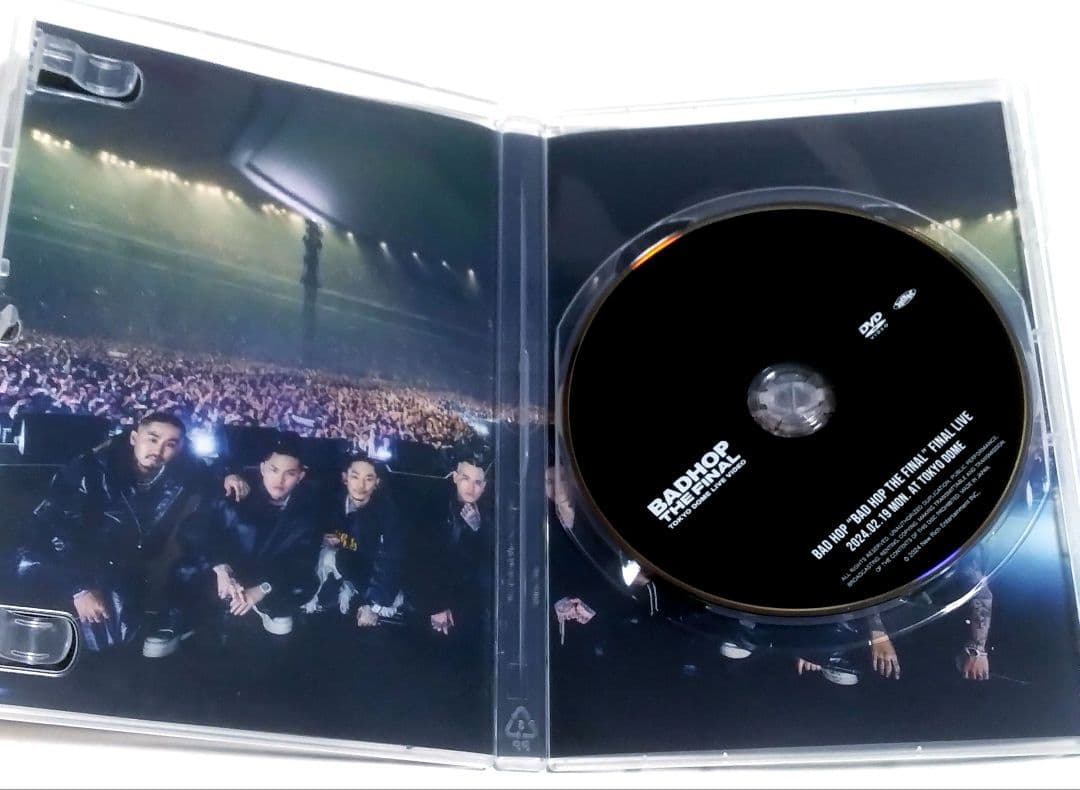 BADHOP THE FINAL TOKYO DOME LIVE VIDEO美盤