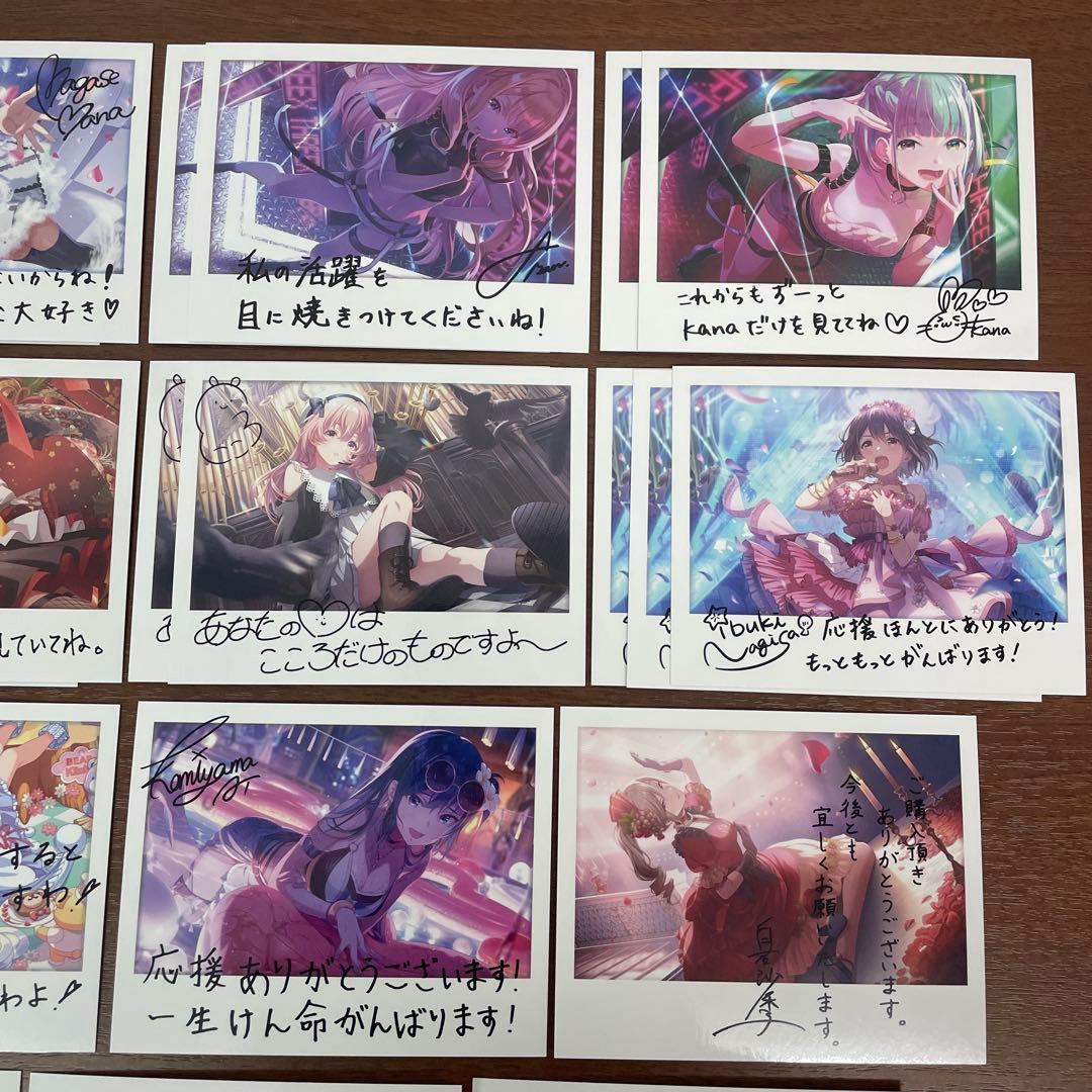 ❶アイプラ メッセージ付きインスタント写真風カード ミニフォトカード 約50枚