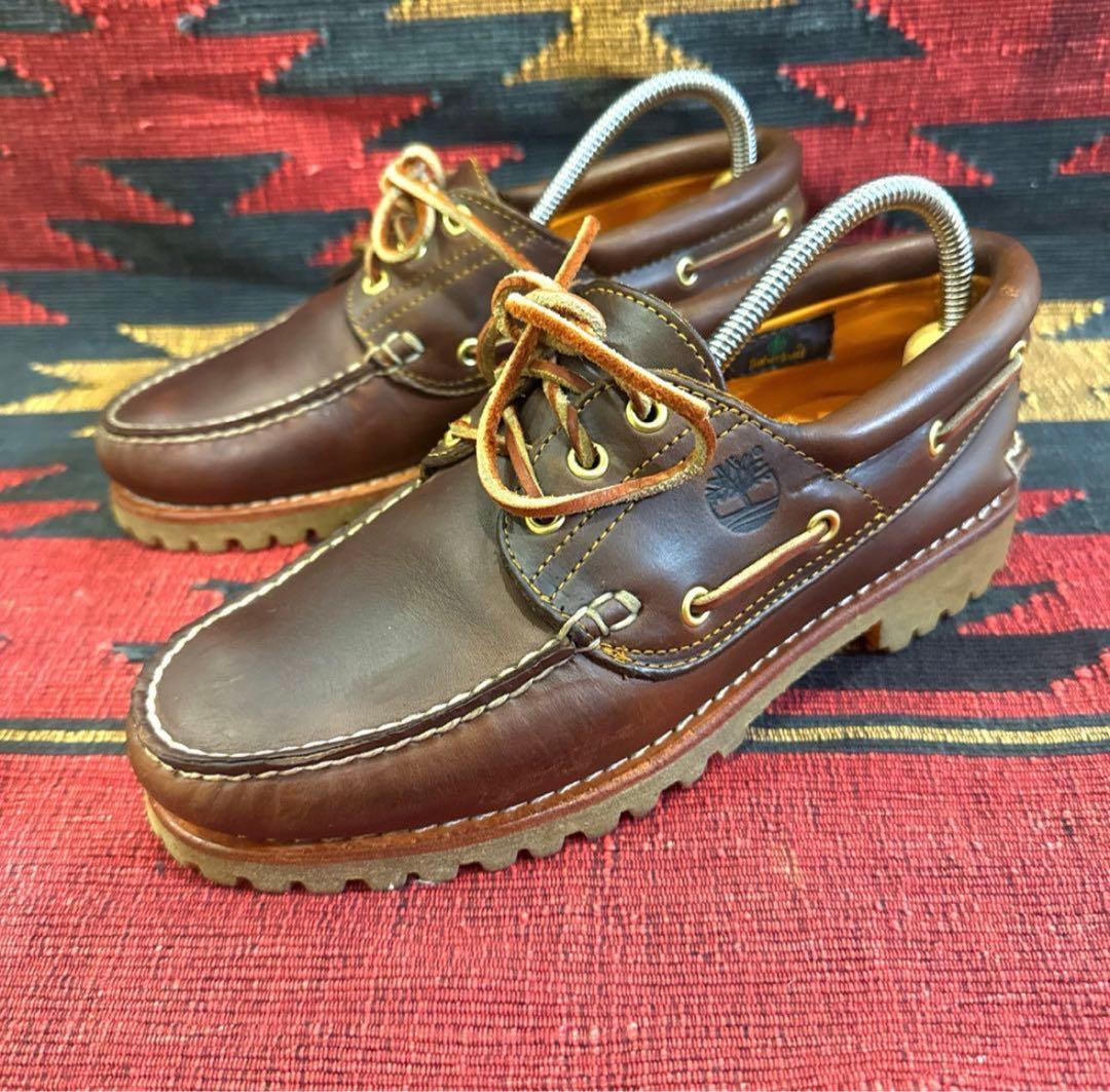 ティンバーランド モカシンシューズ・スリーアイ