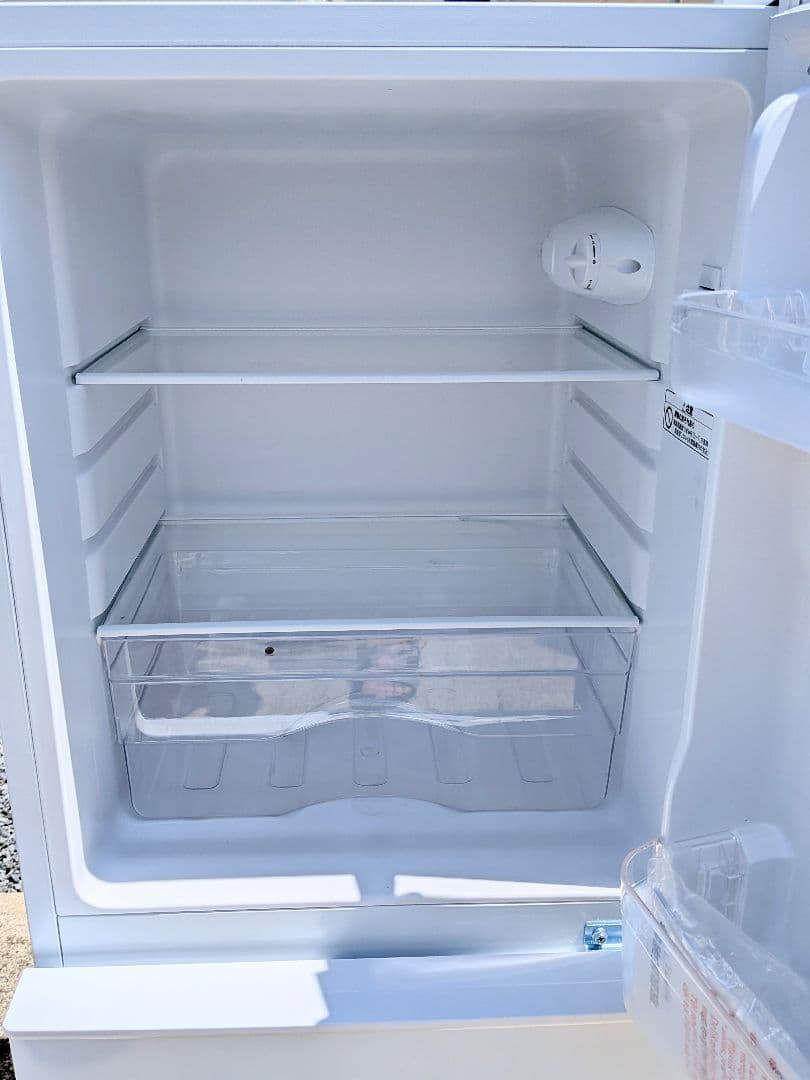 美品 ニトリ Nグラシア ノンフロン2ドア冷蔵庫 NTR-106WH 2024年