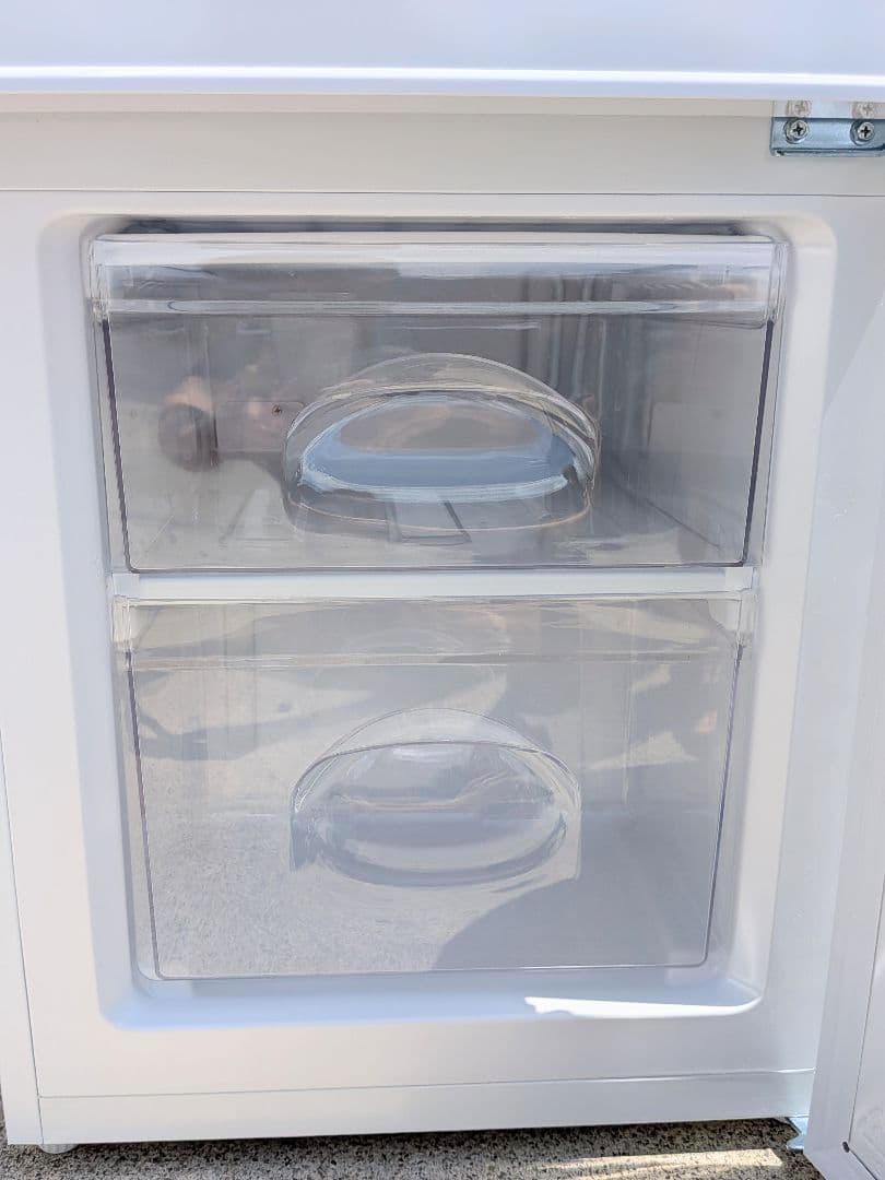 美品 ニトリ Nグラシア ノンフロン2ドア冷蔵庫 NTR-106WH 2024年