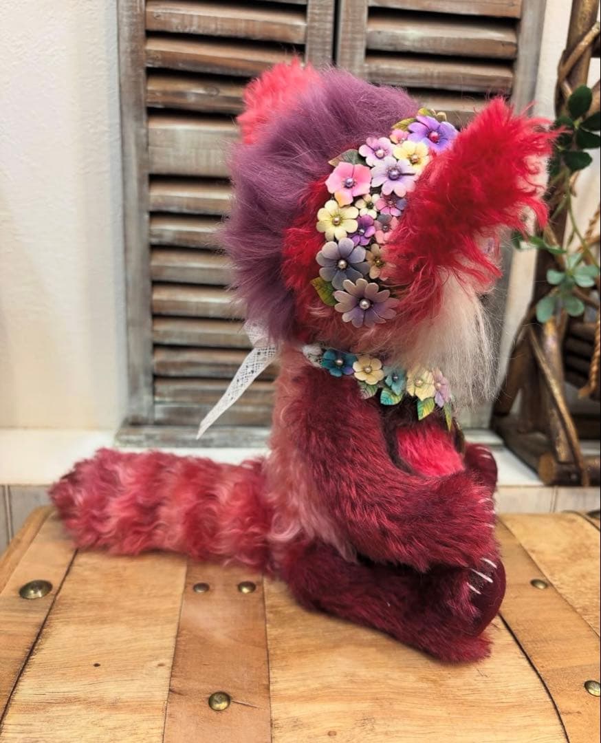 国内作家様作　ハンドメイド　テディベア　ぬいぐるみ　レッサーパンダ　アートドール