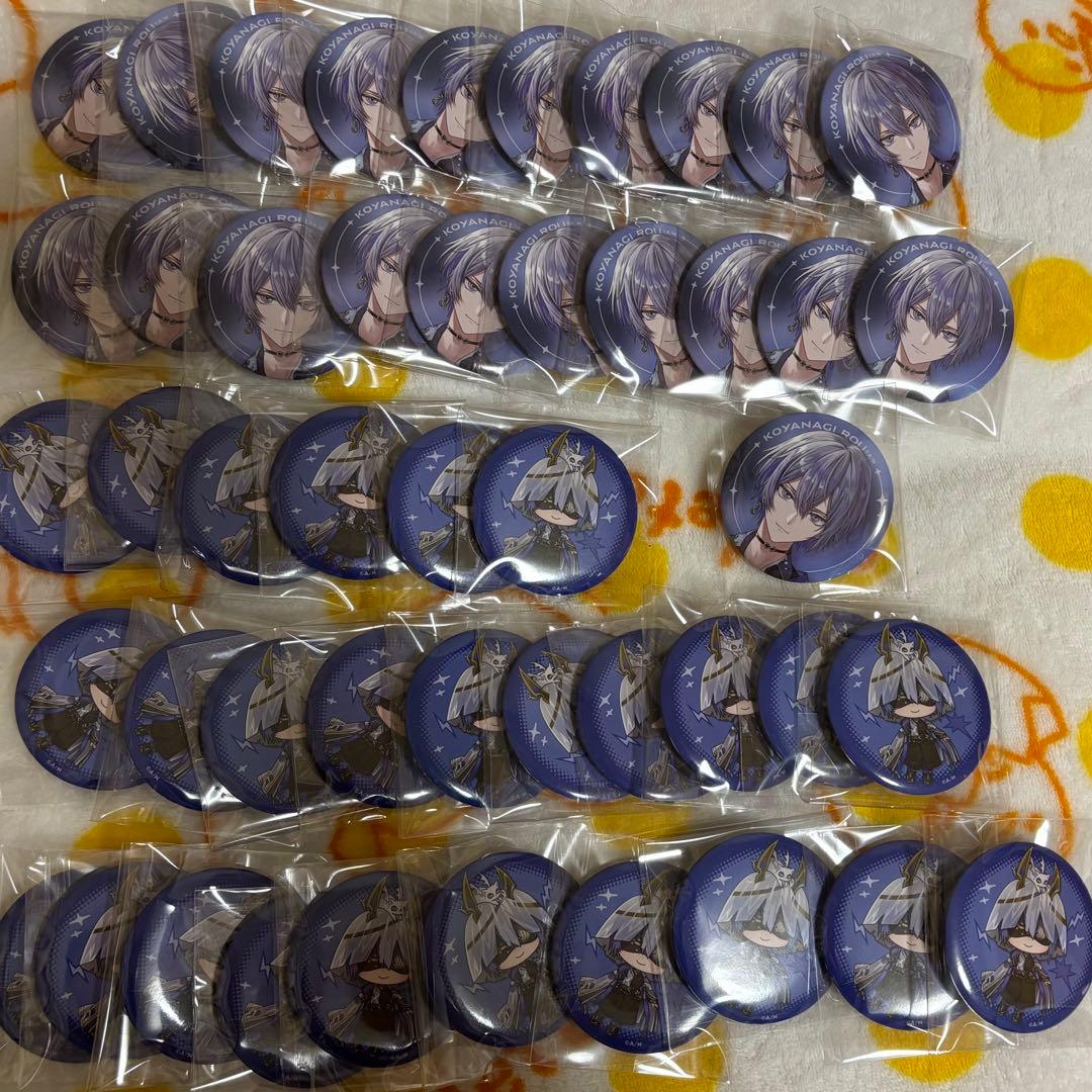 小柳ロウ 缶バッジ