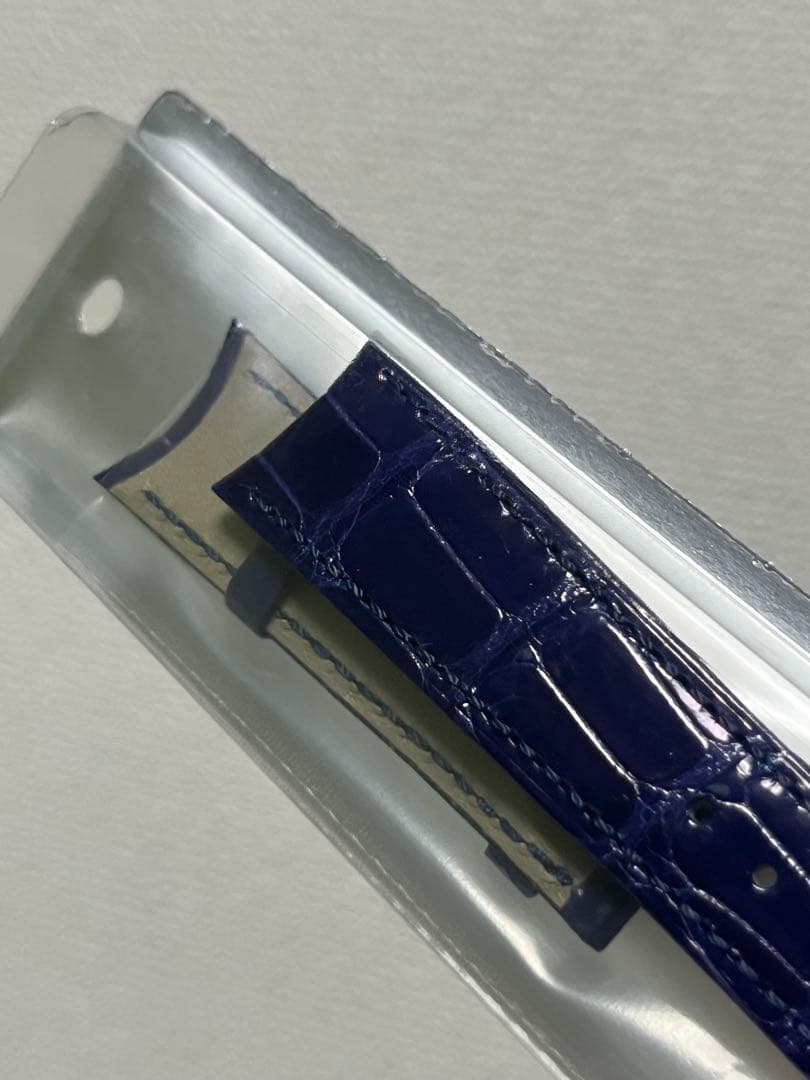 新品未開封　オーデマピゲ　ミレネリー　レディース　レザーベルト　ネイビー