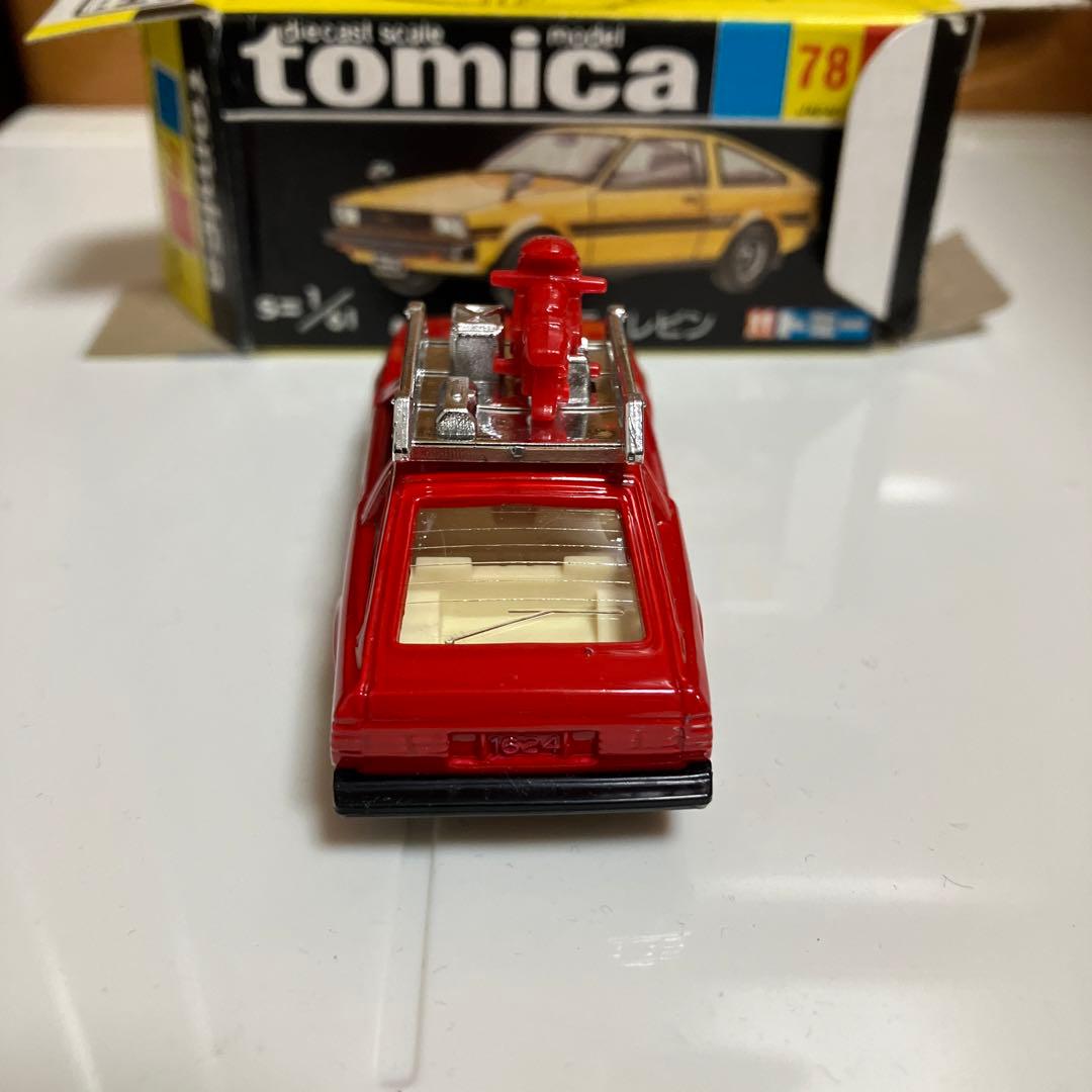 トミカ 78 トヨタ　カローラ　レビン　日本製