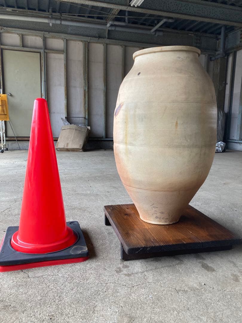 大型 茶甕 大甕 水瓶 壷 ツボ 明治時代 美術陶器 埼玉県　直接引取限定　骨董