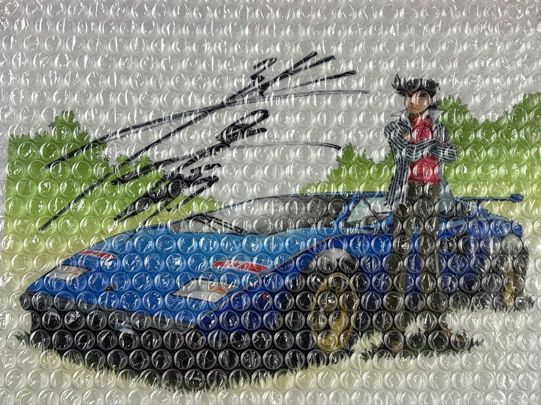 京商 50周年記念 カウンタック LP500S 池沢早人師 サイン入りイラスト