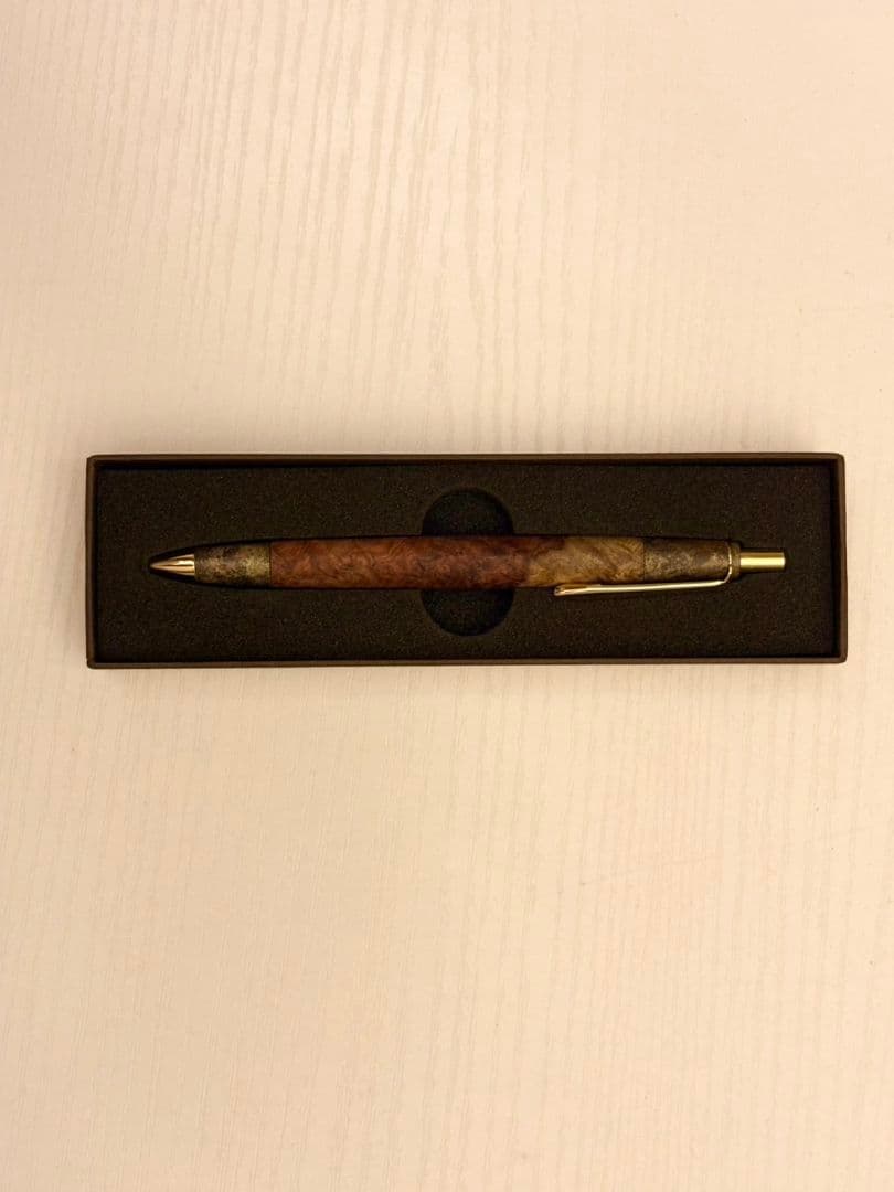 ボナンペン(紅白花梨瘤糠焼)野原工芸似