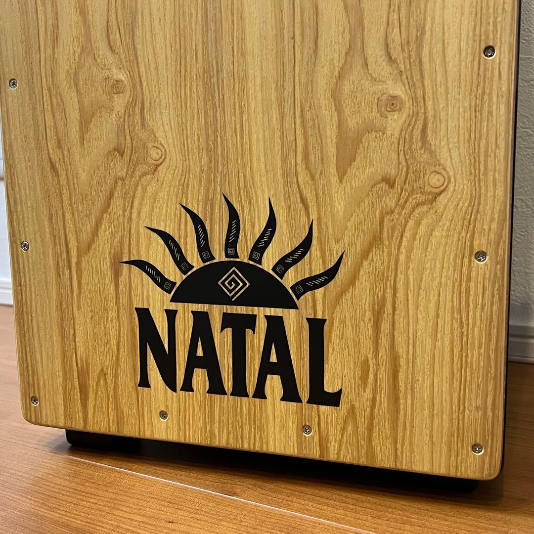 【NATAL】未使用品 ナタール カホン ナチュラル/ブラック