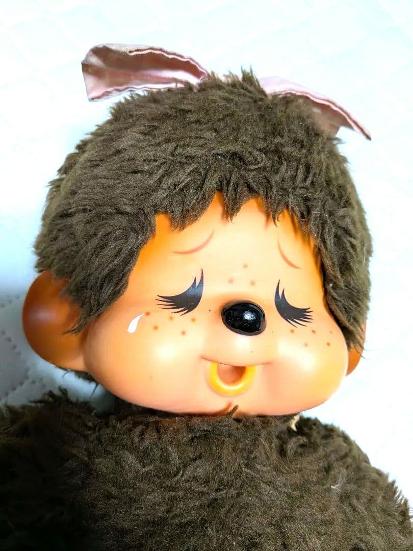 初代双子のモンチッチLサイズ2体 約45㌢ 青い目 昭和レトロ