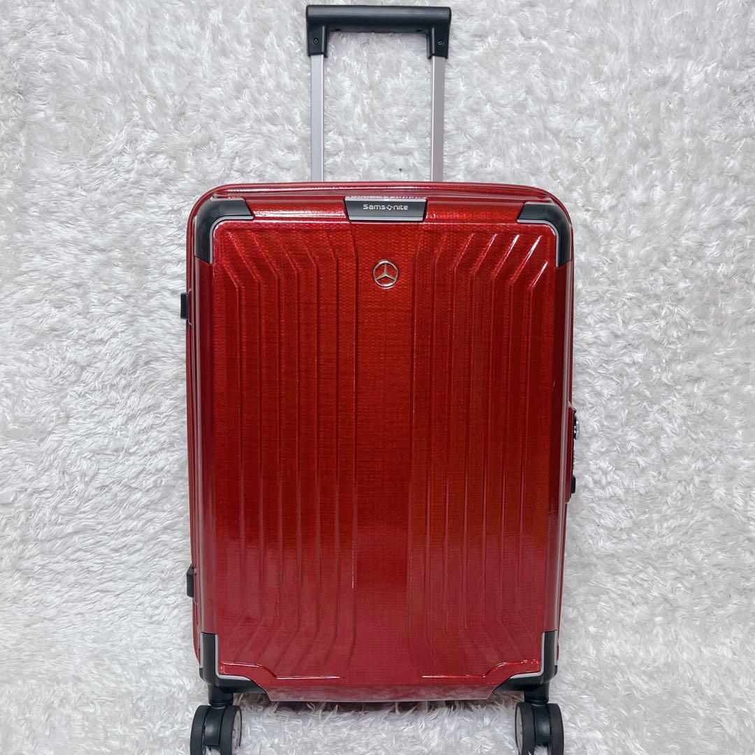美品　超希少　サムソナイト メルセデス ベンツ ライトボックス 38L スピナー