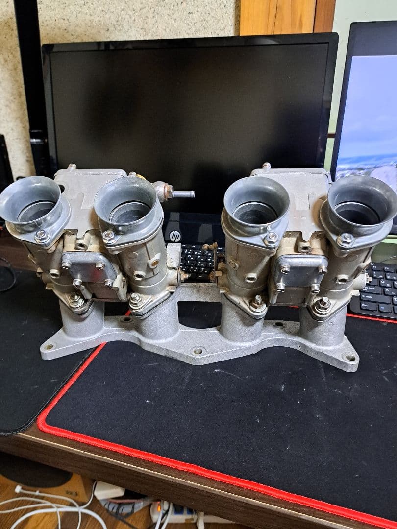 ウエ-バ-40パイK型エンジン用マニ付き