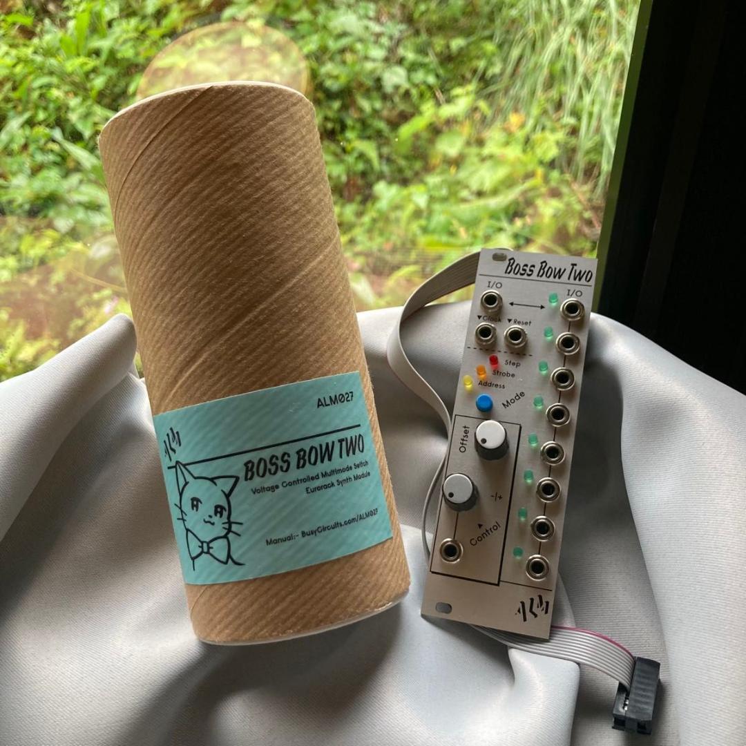 ALM Busy Circuits Boss Bow Two モジュラーシンセ