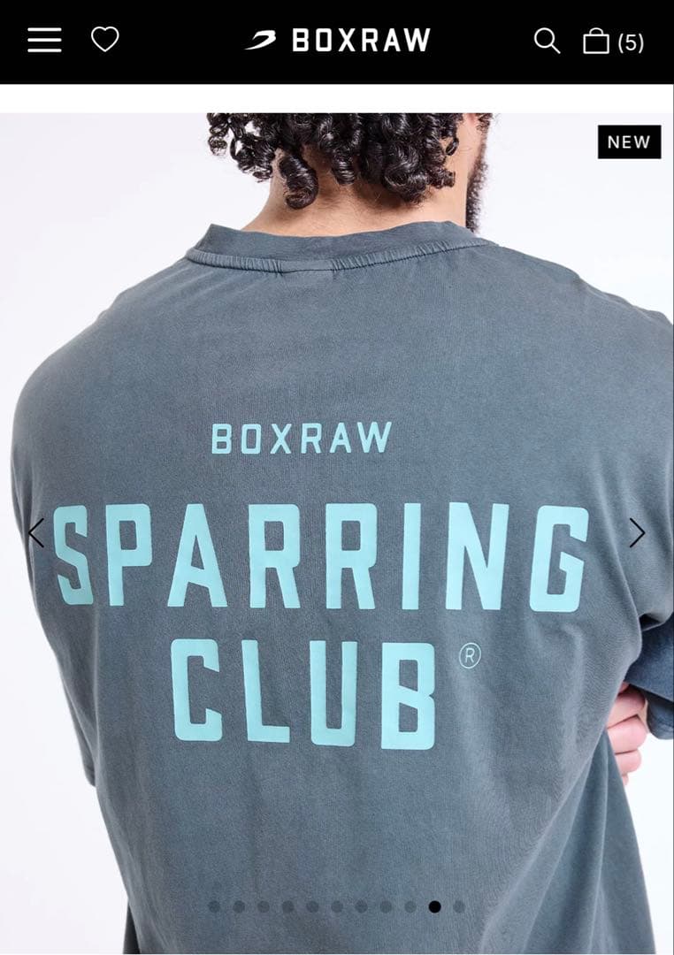 SPARRING CLUB OVERSIZED T-SHIRT ボクシング