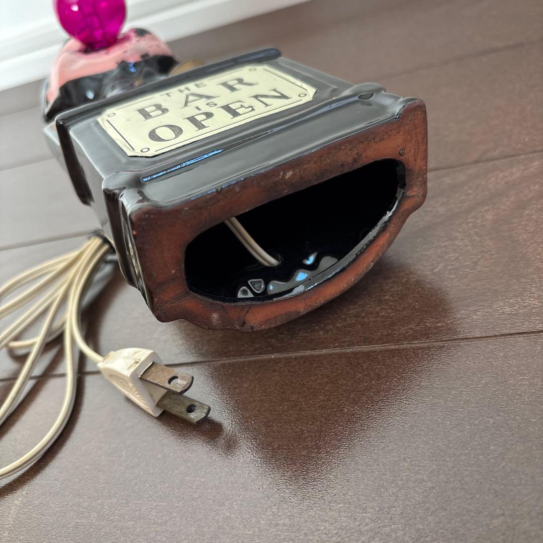 ビンテージ　ドランク 酔っ払い　照明　ランプ　ジャパン　日本製