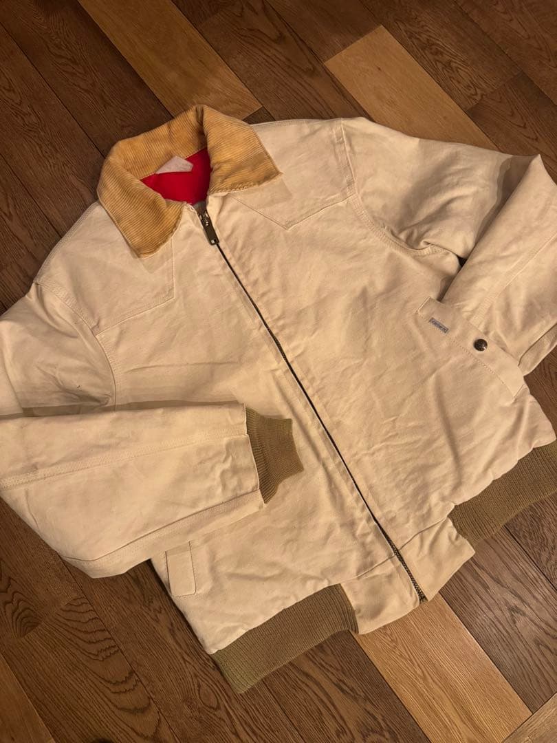 カーハート　サンタフェジャケット 80s 襟コーデュロイ