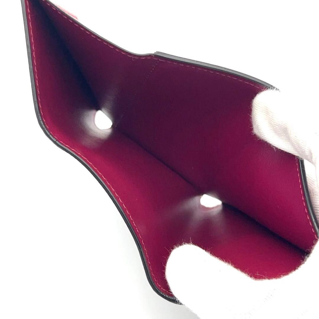 極美品★LV モノグラム 三つ折り財布 小銭入れ無し コンパクト スリム