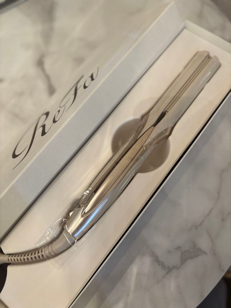 【新品未開封】ReFa ストレートヘアアイロン プロ アイボリー