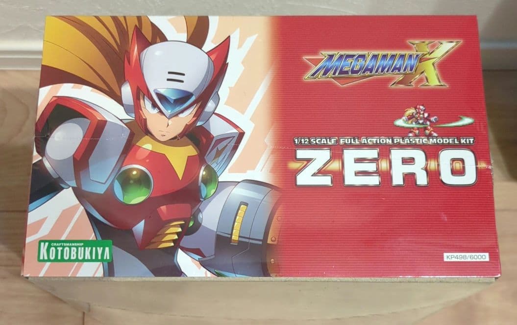 【新品未開封】ロックマンX　ゼロ　コトブキヤ　プラモデル　ラミネート包装