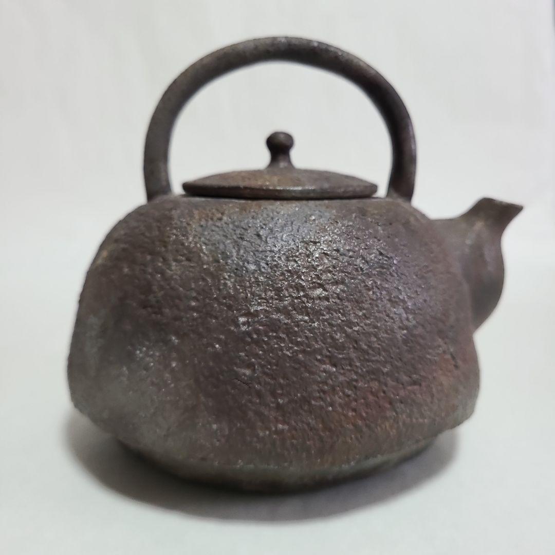 備前焼 茶道具 湯沸かし 陶印なし 青備前 やかん ボーフラ 急須