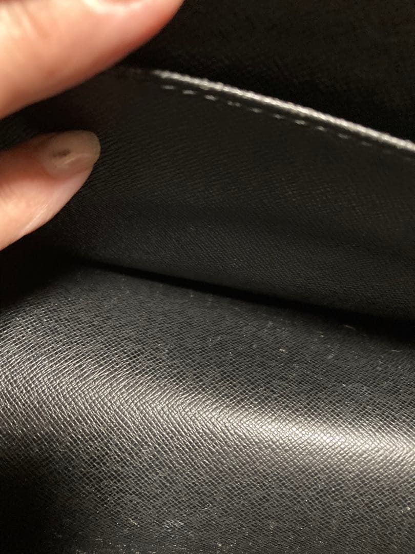 【LOUIS VUITTON】ハンドバッグ　サック トリアングル　エピ　ブルー