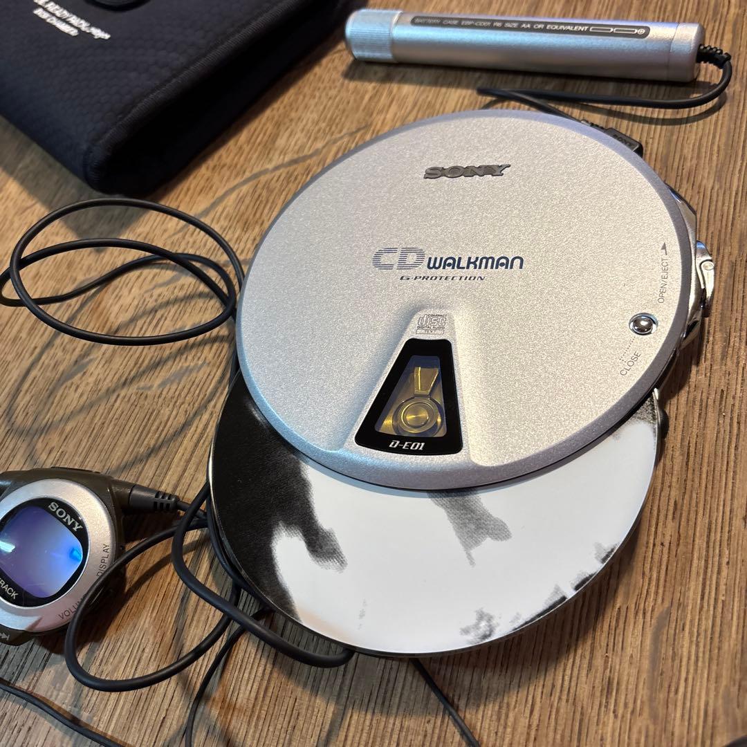 SONY CDwalkman D-E01 Wtaps×Porter ケースセット