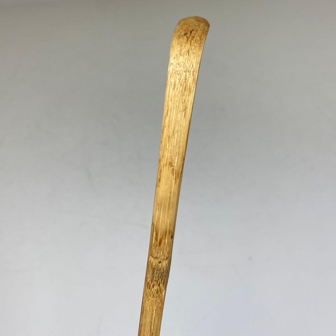 妙心寺管長　梶浦逸外　黒田宗傅　茶杓　共箱　W18.5cm東N7-1101☆2F