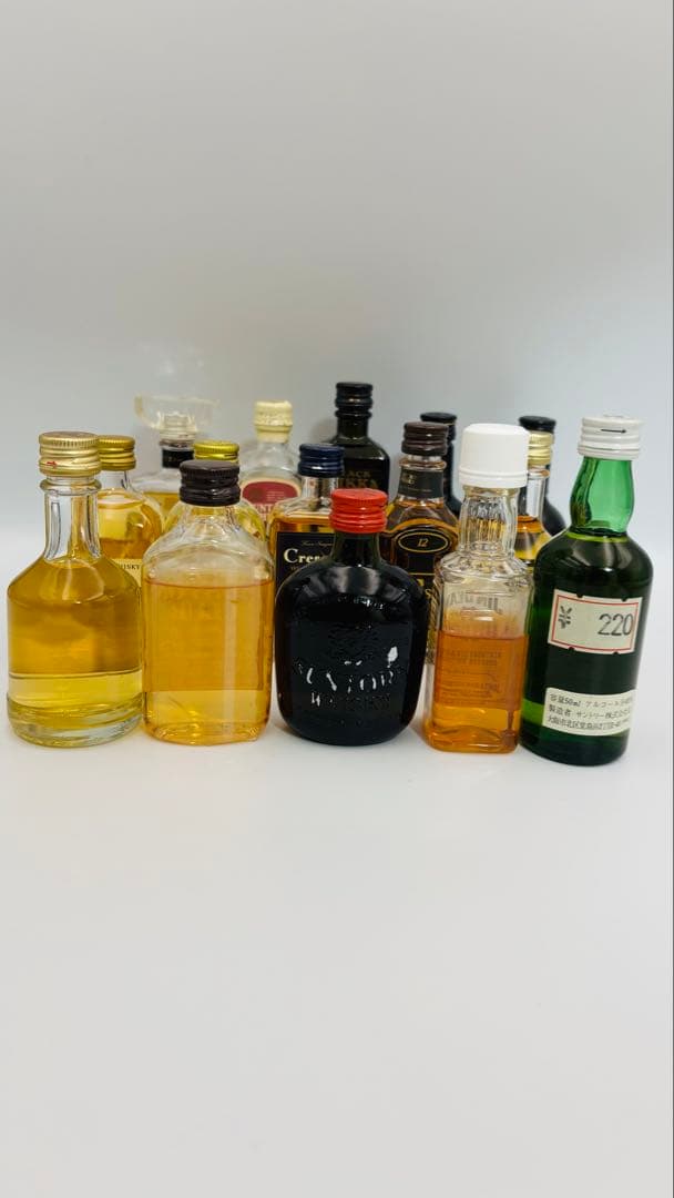 未開栓 ウイスキー サントリー 他 まとめ売り 33本 ミニボトル