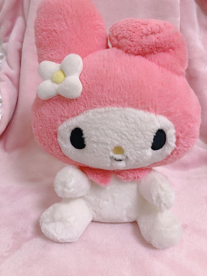 【希少】 マイメロディ ぬいぐるみ ピンク 平成レトロ