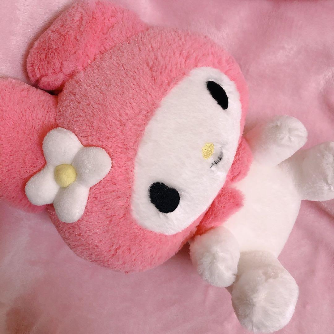 【希少】 マイメロディ ぬいぐるみ ピンク 平成レトロ