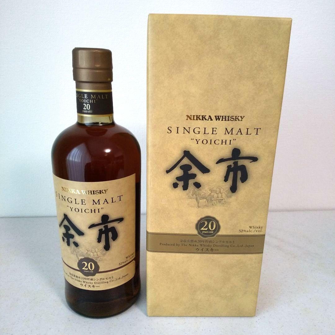 シングルモルト ウヰスキー余市20年700ml　KIIROKOARA。