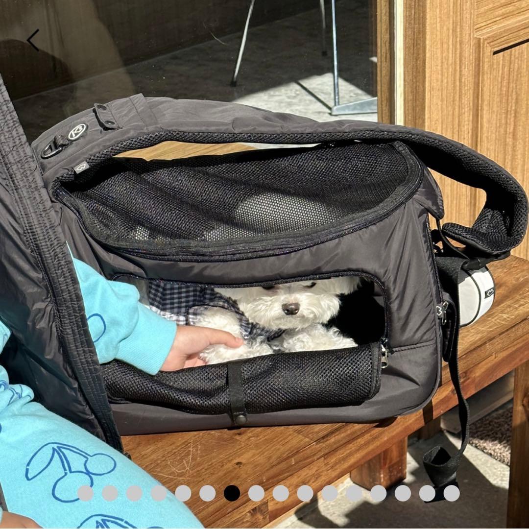 SSOOOK スリングバッグ (左) Lサイズ 黒