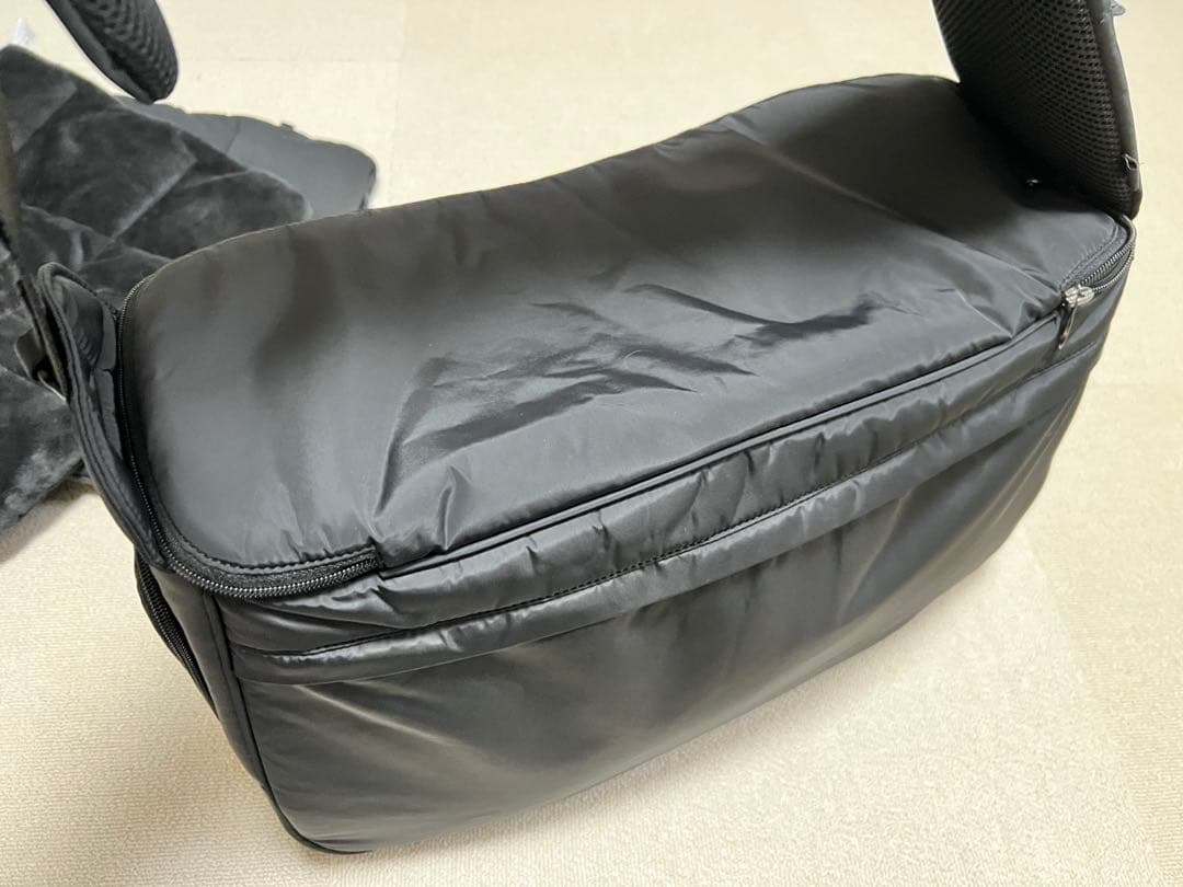 SSOOOK スリングバッグ (左) Lサイズ 黒