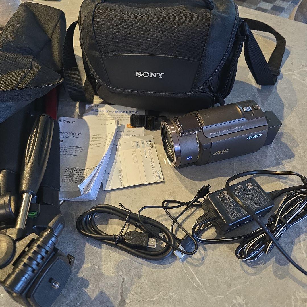 SONY(ソニー) 4K ビデオカメラ FDR-AX45 メモリー64GB