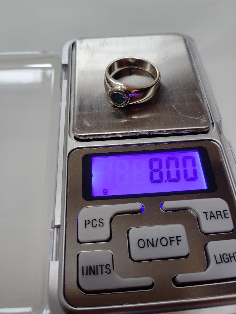 GARNIラウンドスト-ンタ-コイズSサイズシルバーリング