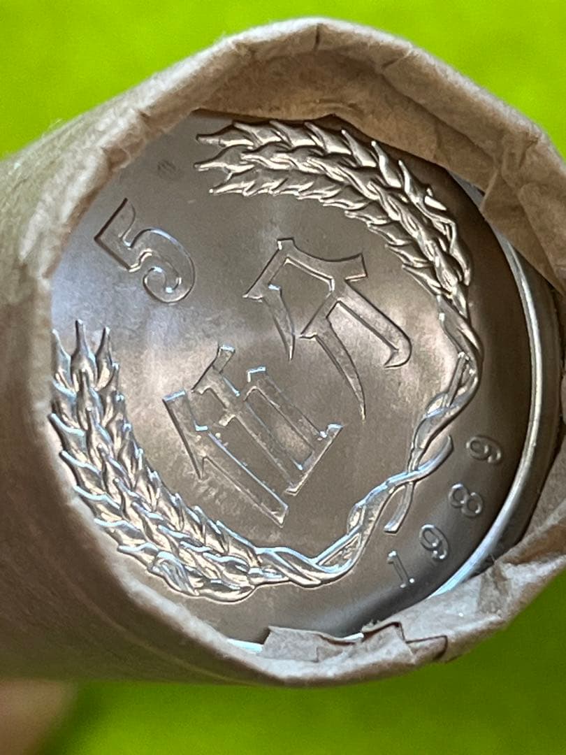 中国硬貨　中国人民銀行　五分　全6巻　1巻50枚　未使用本物 商品説明必読