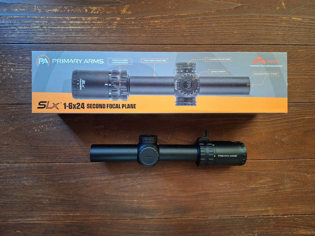 実物 primary arms SLx 1-6x24 SFP gen4 スコープ