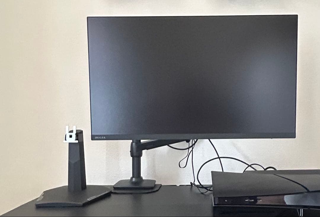エルゴトロン LX モニターアーム　REGZA ゲーミングモニター 27インチ
