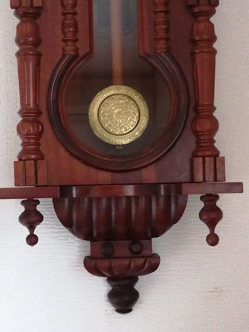 クラシック木製振り子時計