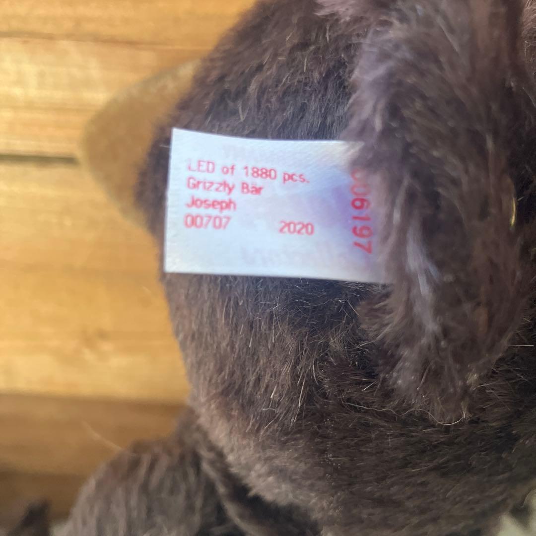 シュタイフグリズリー　1880-2020 Joseph Grizzly bar