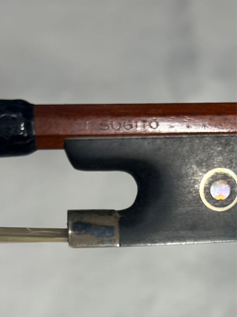送料無料！T.SUGITO バイオリン　弓　M3 4/4 61g 杉藤