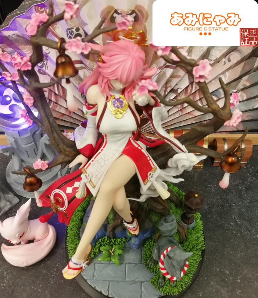 原神 八重神子 フィギュア ガレージキット スタチュー