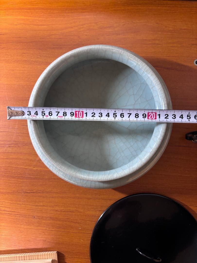 川瀬忍作！！！青磁盤