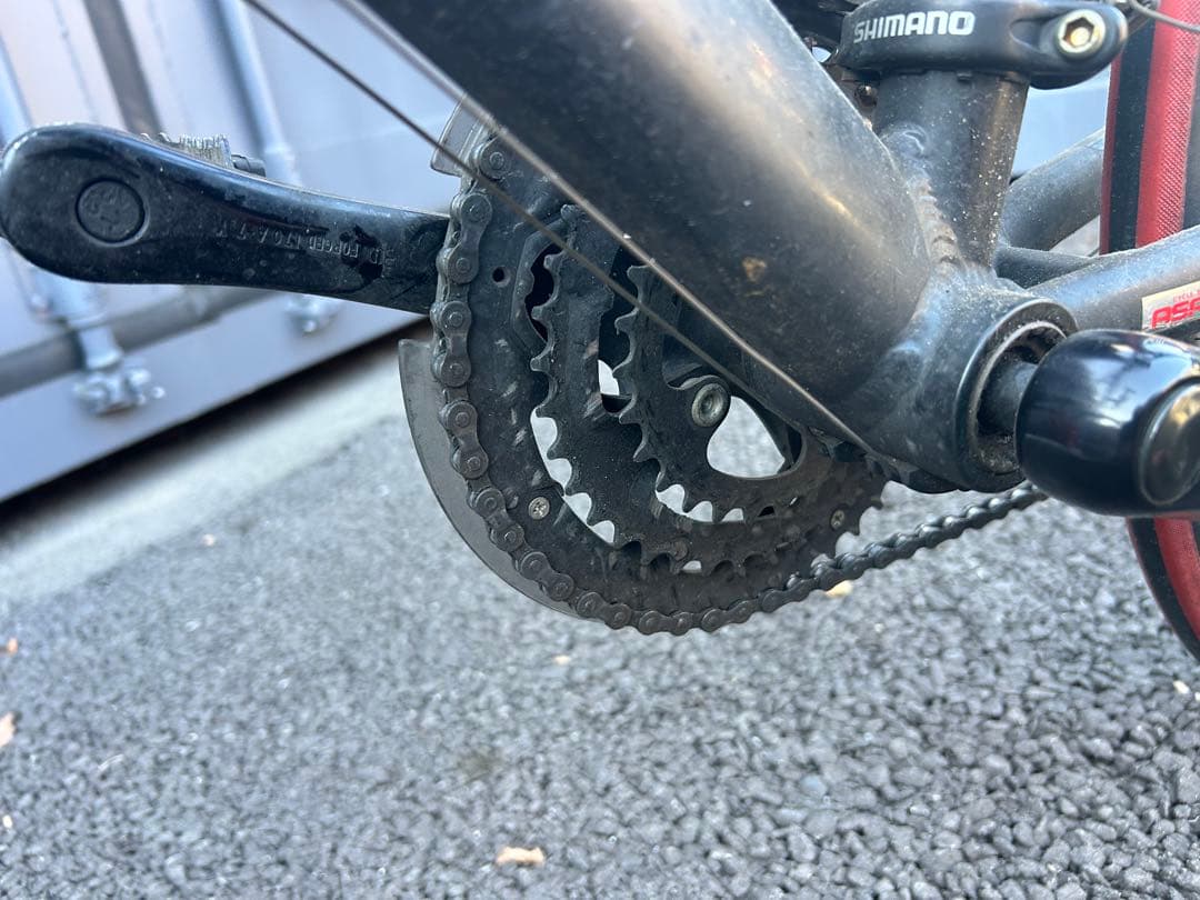 【手渡し限定】Precision クロスバイク Sports ブラック ポンプ付