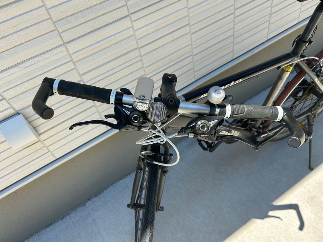 【手渡し限定】Precision クロスバイク Sports ブラック ポンプ付