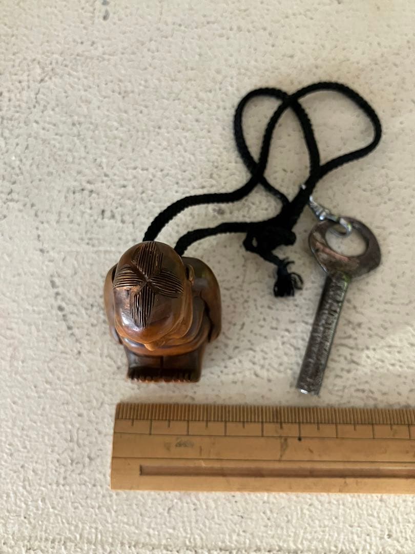 ビリケン　根付　鍵