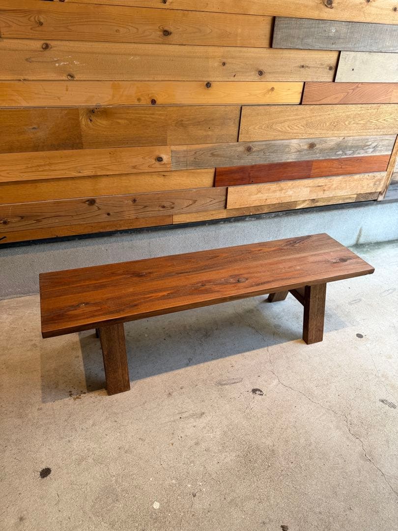 屋久島地杉のベンチ