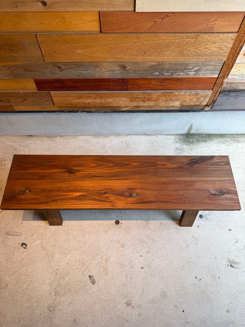 屋久島地杉のベンチ